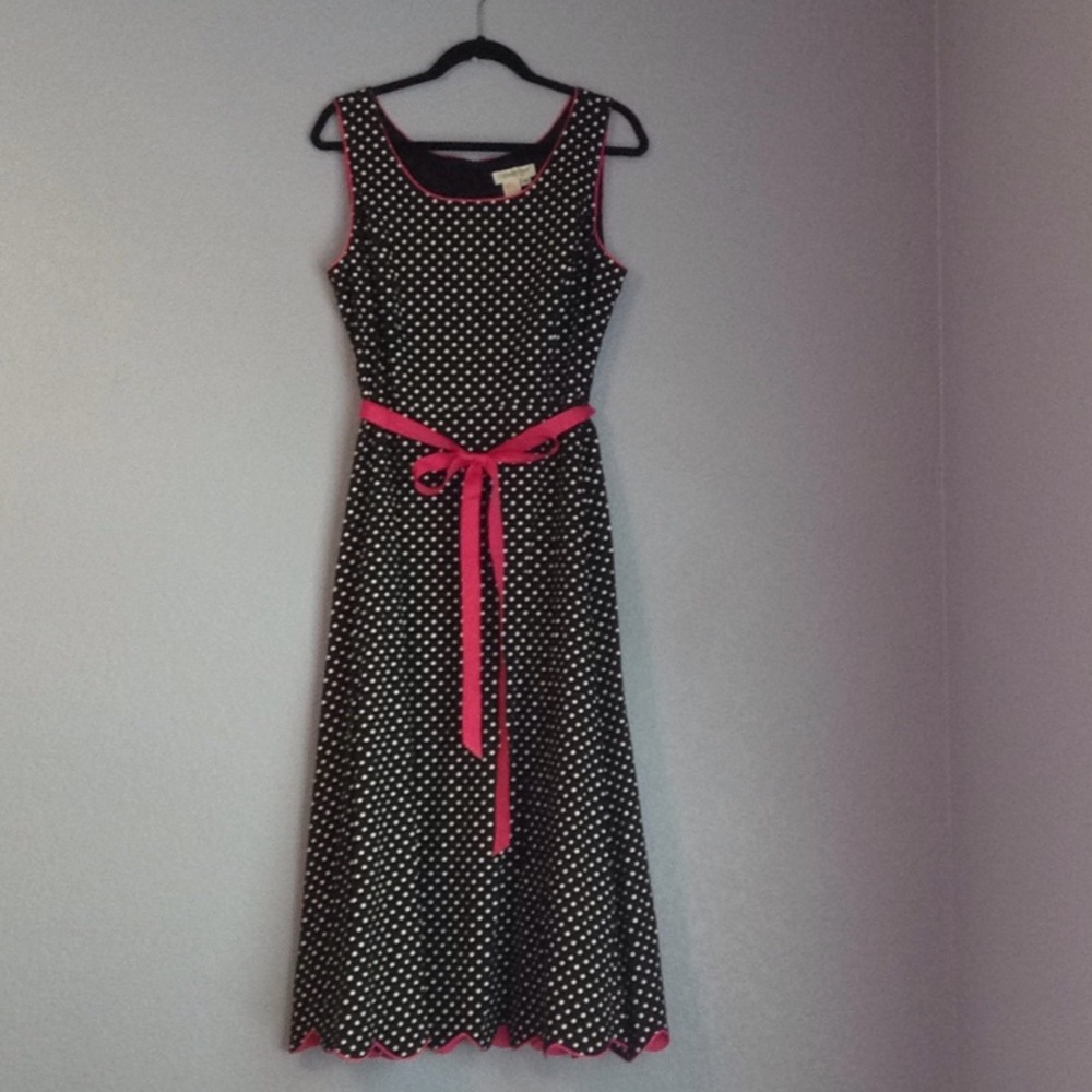 Cute polka dot Cold Water Creek summer dress!